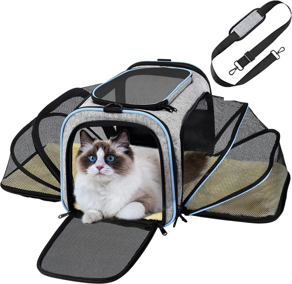 Transportín-plegable-para-Perros-Gatos