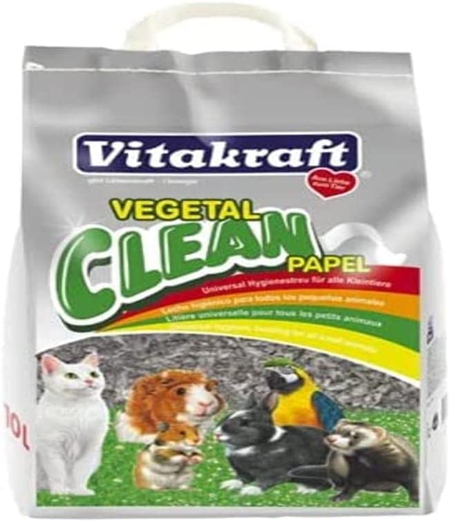 Vitakraft-Vegetal-Clean-Papel,-Lecho-Higiénico